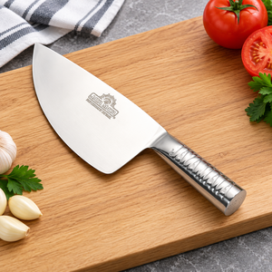 Couteau de chef JAYA MATA Santa Maria 3 Cr 13 MoV en acier inoxydable JM49 8-9.9 Finition brossée Main droite Écologique Très tranchant - Product Image 1