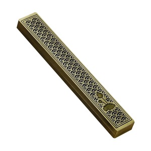 Quemador de Incienso de Metal Plateado con Filigrana, Cuenco Perforado y Base de Malla, Incensario de Aromaterapia - Product Image 2