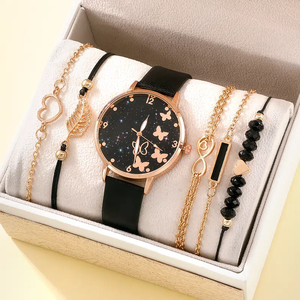 9831 Juego de 5 Relojes de Pulsera y Relojes de Moda para Mujer, Regalo para Mujer - Product Image 3