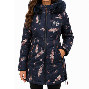 Women's Premium <b>Winter</b> <b>Coat</b> with Parka Design, Windproof Waterproof Protection and <b>Thick</b> Thermal Filling for Maximum Warmth - Product Image 1