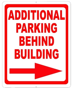 Placa de Señalización Vial Anti-UV, Impermeable, de Aluminio, para Interiores y Exteriores, para Identificación de Tráfico y Estacionamiento - Product Image 1