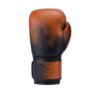 Gants d'entraînement de boxe Five B Orange, style vintage, effet vieilli, gants d'entraînement professionnels, gants de sport durables en cuir - Product Image 2