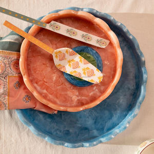 Plateau de service en résine avec motif géométrique pour l'extérieur et les cadeaux, ajoute du style à votre table, provenant d'Inde - Product Image 4