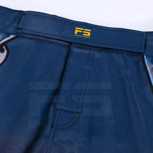 Professional Men MMA Shorts Front Eco-Friendly Quick Dry Breathable Sportswear Gym Fitness Training Flexible <b>Athletic</b> <b>Support</b> - Product Image 4