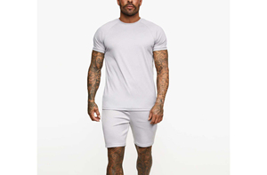 2026 New Custom Luxury 2 <b>PC</b> <b>Set</b> for Men New Design Summer Casual Buttoned Men's Shirts with Shorts Breathable and Comfortable - Product Image 3