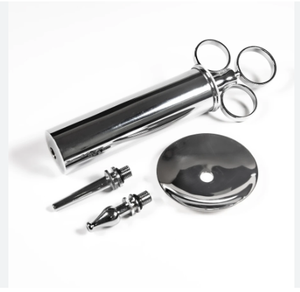 Nouvelle arrivée : seringue manuelle pour lavement auriculaire en acier inoxydable, qualité professionnelle classe II, taille personnalisable, réutilisable, usage hospitalier - Product Image 2