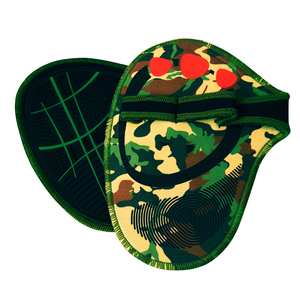 Camo Style Gym Workout Safety Accessories Natural Rubber Hand Grip <b>Pad</b> for Weightlifting and Bodybuilding PVC Material Grip <b>Pad</b> - Product Image 1
