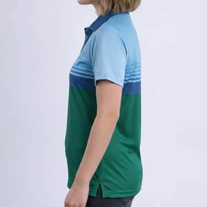 Wholesale High Quality Women's Short Sleeve polo Shirt-Eco-Friendly breathable Casual wear hip hop Golf ladies polo shirt - Product Image 2