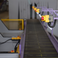 Système de tri à courroies croisées haute précision et haute capacité pour la manutention automatisée des colis dans les entrepôts et les centres logistiques