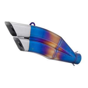 Tubo de escape doble oblicuo de acero inoxidable modificado para motocicleta Universal para 250NK Spring Breeze <span class=keywords><strong>150</strong></span> - Product Image 5