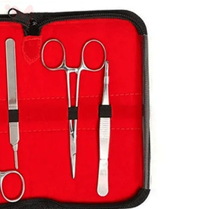 Kit de Instrumentos de Sutura para Estudiantes de Medicina Veterinaria, Acero Inoxidable, Fuente de Alimentación Manual, Clase II, Kit Quirúrgico, 3 Años - Product Image 2
