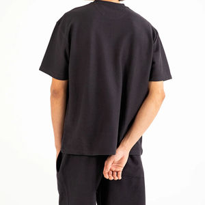 เสื้อยืดคอกลมแขนสั้นคุณภาพสูงสำหรับผู้ชาย ชุดเซ็ตคู่ กางเกงขาสั้น ระบายอากาศได้ดี สวมใส่สบายสำหรับฤดูร้อน ขายส่ง - Product Image 6