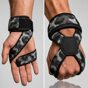 Correas de Gimnasio Ajustables, Ligeras, de Alta Elasticidad y Ecológicas, con Logotipo Personalizable, Correas de Levantamiento en Forma de 8, de Neopreno Antideslizante - Product Image 5