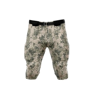 Uniforme de Fútbol Americano Personalizado con Camuflaje Digital Negro y Conjunto de Pantalones Integrados, Fabricante OEM, Venta al Por Mayor - Product Image 5