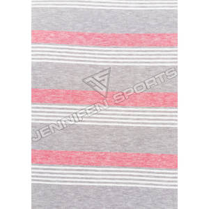 T-shirt pour homme à rayures multicolores personnalisées 240 GSM, coupe classique, taille 2XL, sport, 100% coton, séchage rapide, respirant - Product Image 2