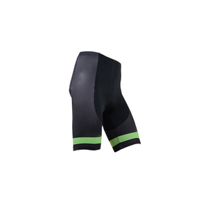 Cuissard de cyclisme pour homme blanc et noir avec bordures vertes – Tenue de performance pour le vélo - Product Image 5