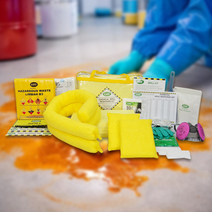 Kit de Derrames Químicos de 45 Litros, Bolsa Flexible, Kit Compacto para Control de Derrames de Líquidos Químicos Peligrosos, Respuesta a Emergencias en Almacenes y Fábricas - Product Image 1