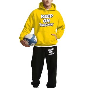 Survêtement unisexe personnalisé, lourd, coupe-vent, antibactérien, streetwear, délavé au soleil, coton délavé, couture, fermeture éclair, lavage à l'acide - Product Image 2