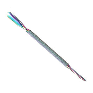 Customized <b>Nail</b> Cuticle Pusher Rainbow Clipper Dead Skin Remover 2026 Stainless Steel <b>Nail</b> Art <b>Tool</b> - Product Image 6