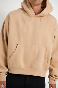 Sweat-shirt à capuche en polaire pour homme avec logo personnalisé, chaud et confortable pour l'hiver, haute qualité et prix abordable - Product Image 2