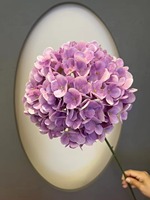216 fleurs 3D vraie touche hortensia fleurs haute qualité hortensias artificiels blanc rose fleur pour la décoration de mariage