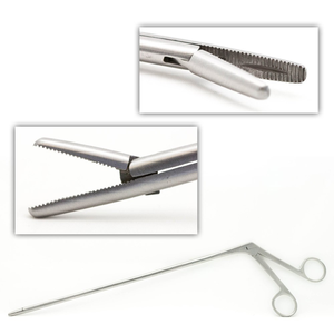 Pinzas de Extracción de DIU Mathieu de Acero Inoxidable, Reutilizables, Autoclavables, Manuales, Clase I, Dispositivo Anticonceptivo Uterino para Ginecología - Product Image 2