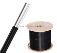 Câble à fibres optiques extérieur DMIS FTTH 75 ohms SDI vidéo 50m-1km TOCP 2 conducteurs G652D/G657A1/G657A2 modèle de communication
