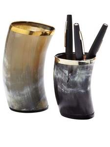 แก้วน้ำวัฒนธรรมไวกิ้งทำจากเขาควาย - Product Image 4