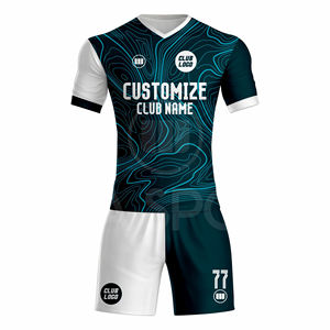 Uniforme de Fútbol de Secado Rápido 2026, Jersey de Fútbol Personalizado con Nombre del Jugador, Manga Corta, Transpirable para Verano, Producción en Masa OEM de Fábrica - Product Image 2