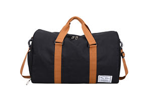 Bolsa de Gimnasio Casual Unisex, Bolsa de Viaje Deportiva de Lona Resistente al Agua, con Compartimento para Zapatos, Cierre de Cremallera, Estampada, Talla Grande - Product Image 2