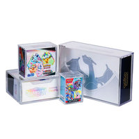 99% UV Protection acrylique Elite formateur boîte vitrine pour Pokemoned ETB Booster Bundle magnétique Collection boîte de rangement