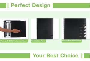 Filtre à osmose inverse professionnel sous l'évier, 50 GPD, 5 étapes, changement rapide, gain de place dans l'armoire de cuisine - Product Image 4