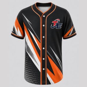 Camiseta de Béisbol de Alta Calidad, Cómoda y de Secado Rápido, para Uniformes de Equipo, Entrenamiento y Actividades al Aire Libre - Product Image 1