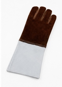 Gants de soudage TIG MIG en cuir de vachette et polaire de haute qualité, résistants, avec protection complète du pouce et anti-éclaboussures de métal fondu, personnalisables - Product Image 6