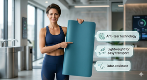 Tapete de Yoga Plegable de Silicona Antideslizante y Resistente a Desgarros de 4mm de Grosor, Ecológico, de Calidad Premium, para Uso Universal, Olivia - Product Image 4