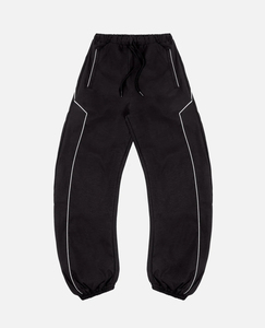 Ensemble de survêtement pour homme, veste zippée à col montant, pantalon coupe décontractée, bandes réfléchissantes, nylon tissé léger, résistant à l'eau, pour l'entraînement - Product Image 2