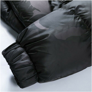 Chaqueta Acolchada ARTIZ INTERNATIONAL para Hombre, Estilo Urbano, Invierno, Aislante, Resistente al Viento, Ecológica, con Cierre de Cremallera, Diseño a Cuadros/Color Sólido - Product Image 6