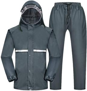 Customized Waterproof Windproof Winter Jacket for Men <b>Stand</b> Collar Hooded Zipper Closure for Hunting Rain Coat Rainsuits Man - Product Image 4