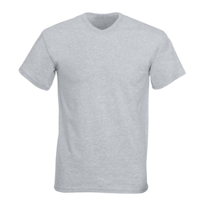 เสื้อยืดผู้ชายสีพื้น ผ้าฝ้ายถัก 100% ทรงปกติ คอกลม แขนสั้น สวมใส่สบาย ระบายอากาศได้ดี - Product Image 4