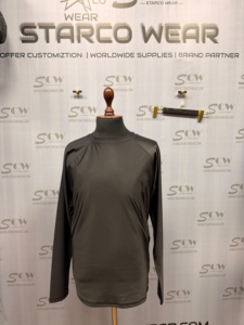 เสื้อรัดกล้ามเนื้อแบบสั่งทำขายดี ผลิตจากโรงงาน สำหรับผู้ชาย ใส่ได้ทุกฤดู ระบายอากาศได้ดี แขนยาว ผลิตจากผ้าสแปนเด็กซ์/โพลีเอสเตอร์ - Product Image 4