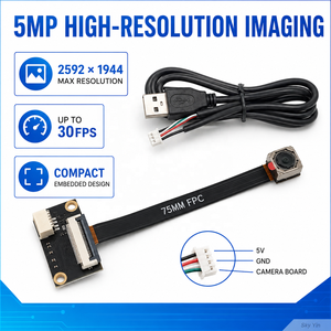 Módulo <span class=keywords><strong>de</strong></span> Cámara UVC OV5693 <span class=keywords><strong>de</strong></span> 5MP FYX Stock, 30FPS, Enfoque Automático/Fijo, Mini Cámara Web USB para Laptop, PC Todo en Uno, Visión Integrada - Product Image 2