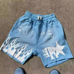 Pantalones Cortos de Lona de Algodón de Alta Calidad, Personalizados con Marca, Ligeros, Estilo Urbano para Hombre - Product Image 3