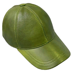 <b>Men</b> Women Outdoor Use Casual Leather <b>Hat</b> Soft Fabric Solid Color Trendy Design Leather <b>Hats</b> - Product Image 2