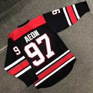 Maillot de hockey sur glace sublimé 100% polyester, maillot de sport, vêtements de hockey sur glace personnalisés professionnels - Product Image 6