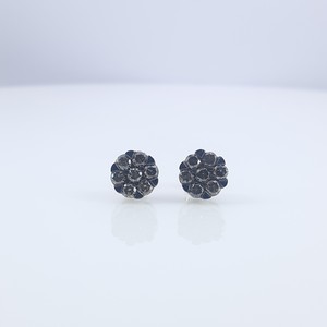 2.20 Cttw Brown Diamond Stud <b>Earrings</b> 925 Sterling Silver, Round Cut Natural Diamond <b>Earrings</b> for Women, Push <b>Back</b> - Product Image 2