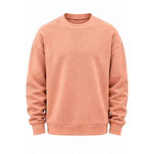 Sudadera de punto gofrado para hombre, cuello redondo, manga larga, jersey informal, térmico, texturizado, fabricante de ropa deportiva OEM personalizada - Product Image 1