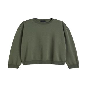 2025 sudadera de mujer pulóver manga larga tela polar 100% algodón venta al por mayor OEM exportación calidad orientada diseño personalizado - Product Image 3