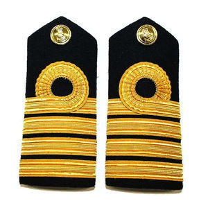 Epaulettes con Bordado y Parches, Accesorios para Uniformes, Logotipo Personalizado, Placa de Hombro Cortada con Láser - Product Image 4