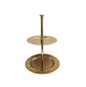 Minimal Metal Cake Stand Dessert Display Stand Cupcake Holder Party Table Centerpiece Clean Design - Product Image 1