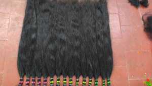 Extensiones de Cabello Humano Ondulado Indio de 30-32 Pulgadas, Cabello Natural Ondulado sin Procesar de Templo, sin Caída ni Enredos - Product Image 5